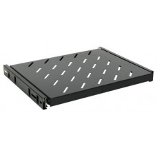Bandeja perforada con guias telescopicas para rack.